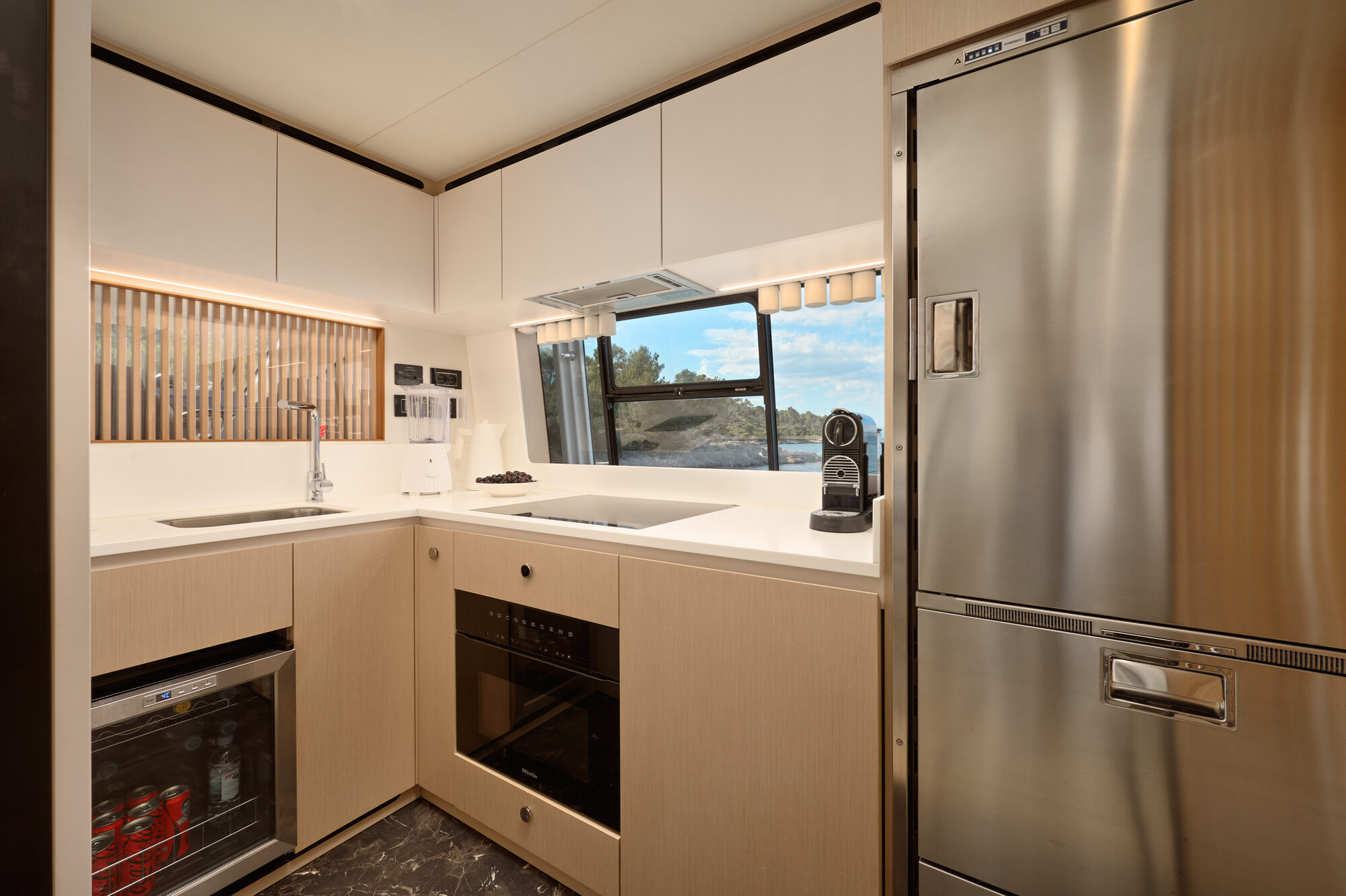 Full galley aboard Pangea